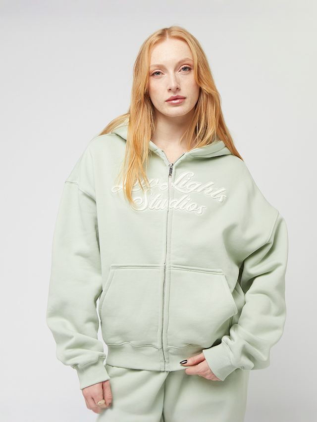 Low Lights Studios, Shutter Zip Hoodie Avalanche, zielony, Obraz 1 z 4