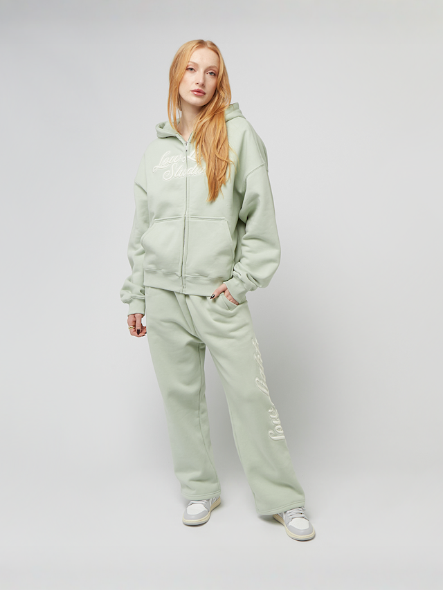 Low Lights Studios, Shutter Zip Hoodie Avalanche, zielony, Obraz 4 z 4