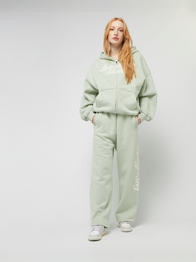 Low Lights Studios, Woman Shutter Jogger Pants Avalanche, groen, Afbeelding 6 van 6