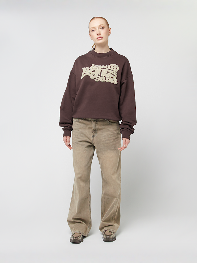 Low Lights Studios, New Generation Woman Sweater, bruin, Afbeelding 4 van 4