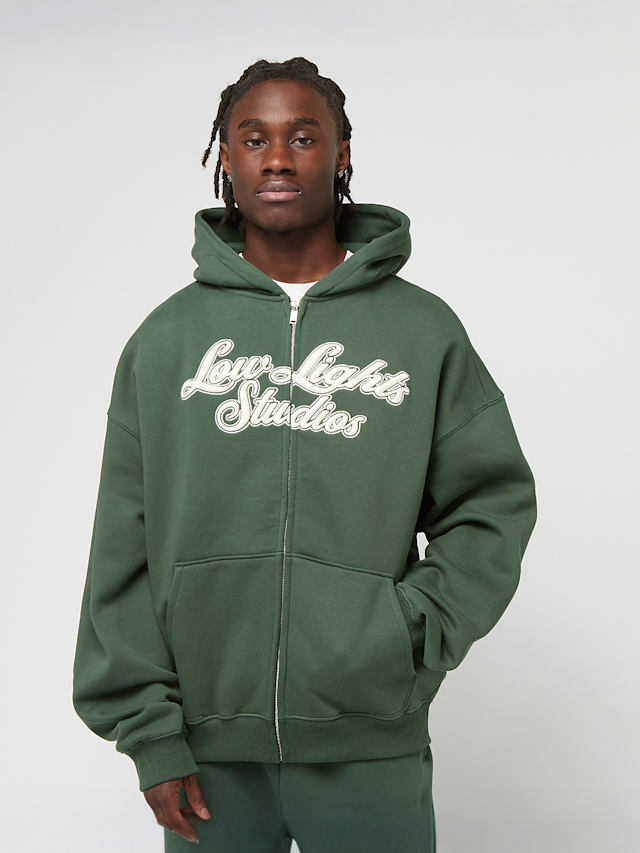 Low Lights Studios, Shutter Zipper, green, Image 1 of 4