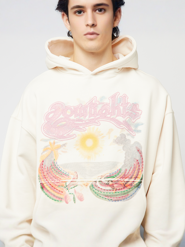 Low Lights Studios, Sangunie Paradise Hoodie, beige, Image 3 of 4