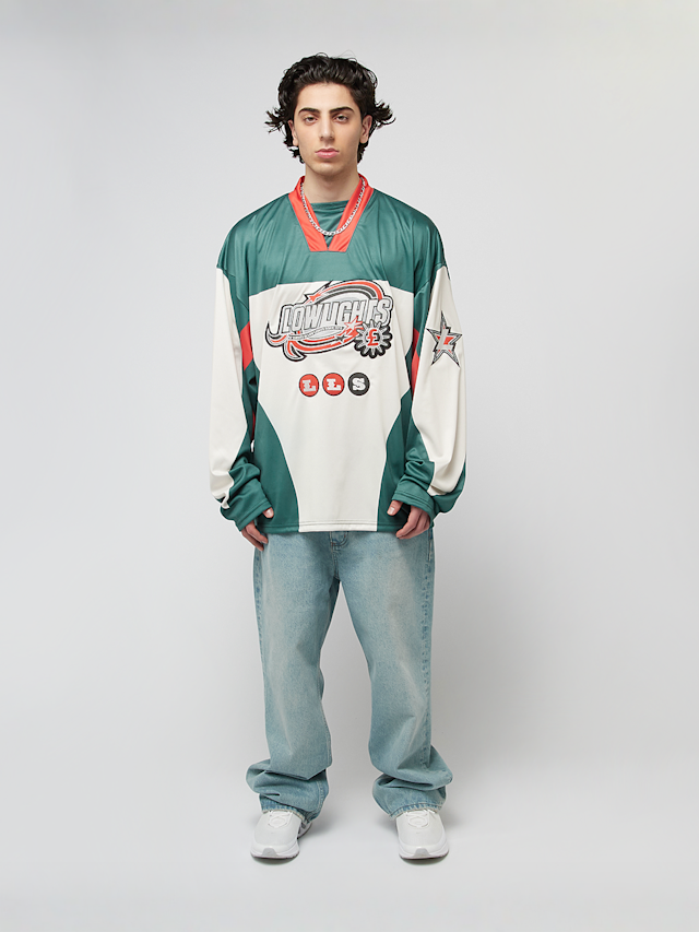Low Lights Studios, Light Hockey Jersey, multi-colour, Image 7 of 7