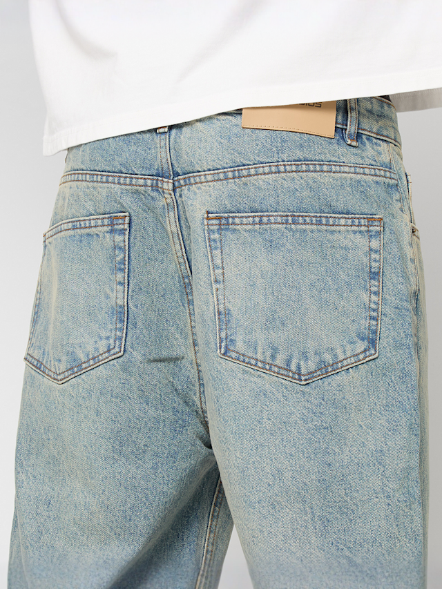 2Y STUDIOS, Arun Open Hem Straight Jeans, blue, Image 4 of 5