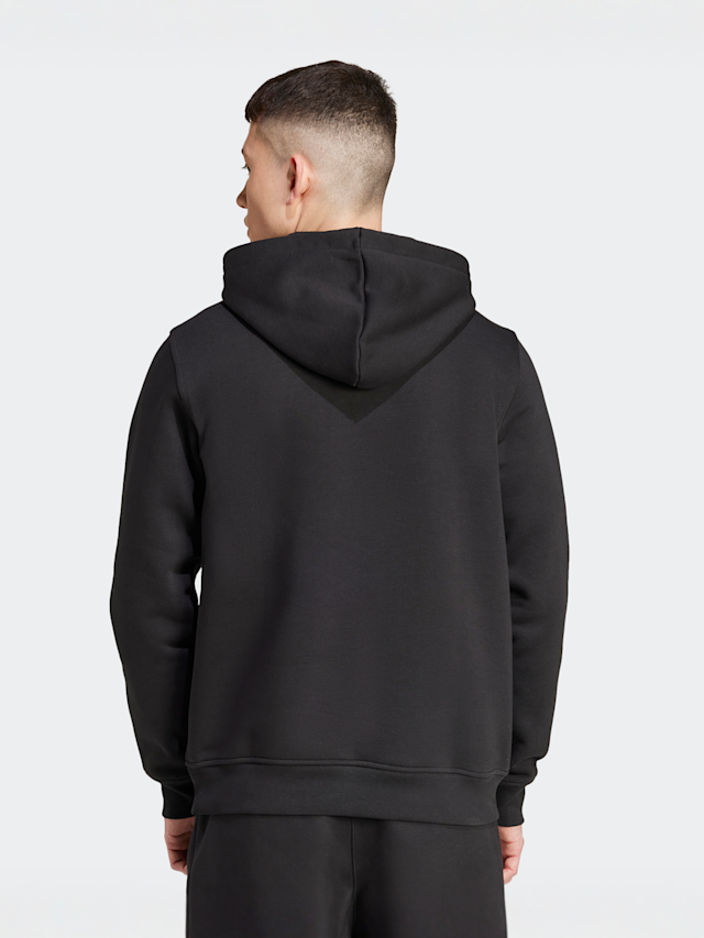 adidas Originals, Trefoil Essentials Hoodie, black, Image 2 of 5
