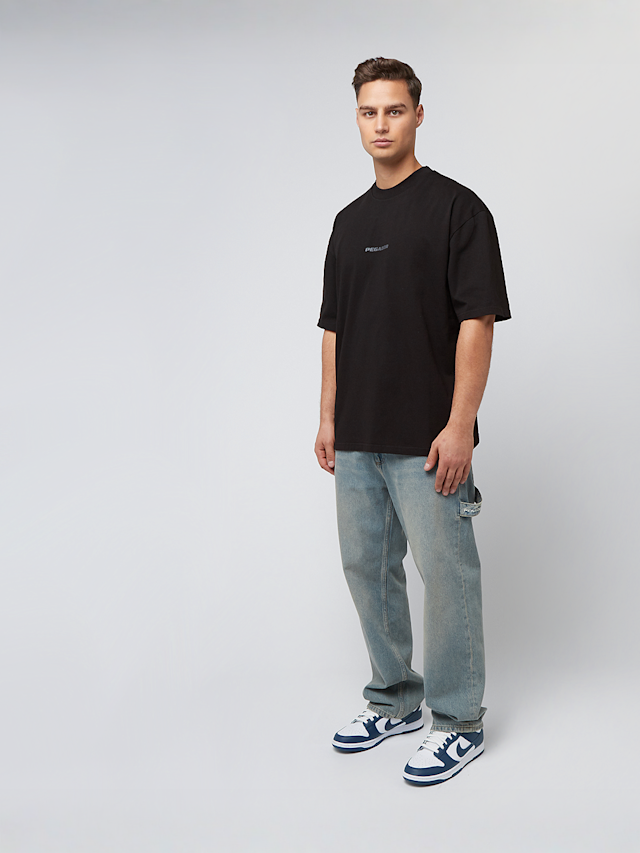 Pegador, Colne Logo Oversized Tee, black, Image 5 of 5