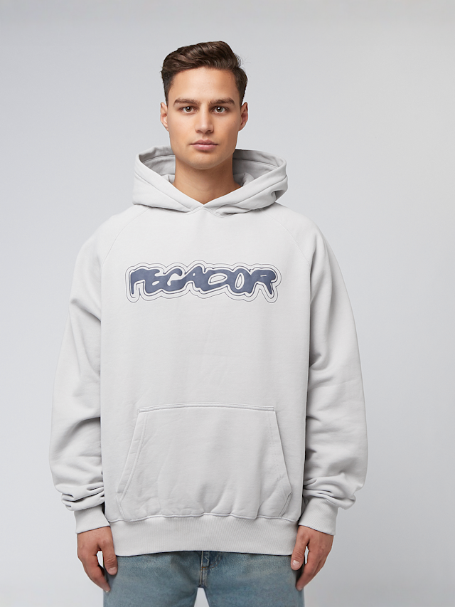 Pegador, Anclar Oversized Raglan Hoodie, grijs, Afbeelding 1 van 4