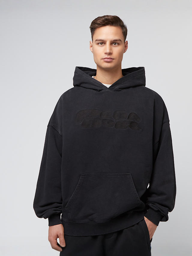 Pegador, Drew Terry Boxy Hoodie, zwart, Afbeelding 1 van 4