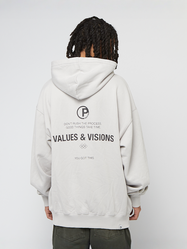 Pegador, Clinton Oversized Hoodie, grey, Image 1 of 5