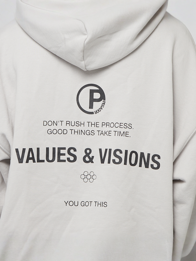 Pegador, Clinton Oversized Hoodie, grey, Image 4 of 5