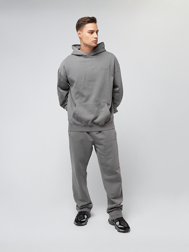 Pegador, LOGO OVERSIZED HOODIE WASHED BLACK, grey, Image 4 of 4