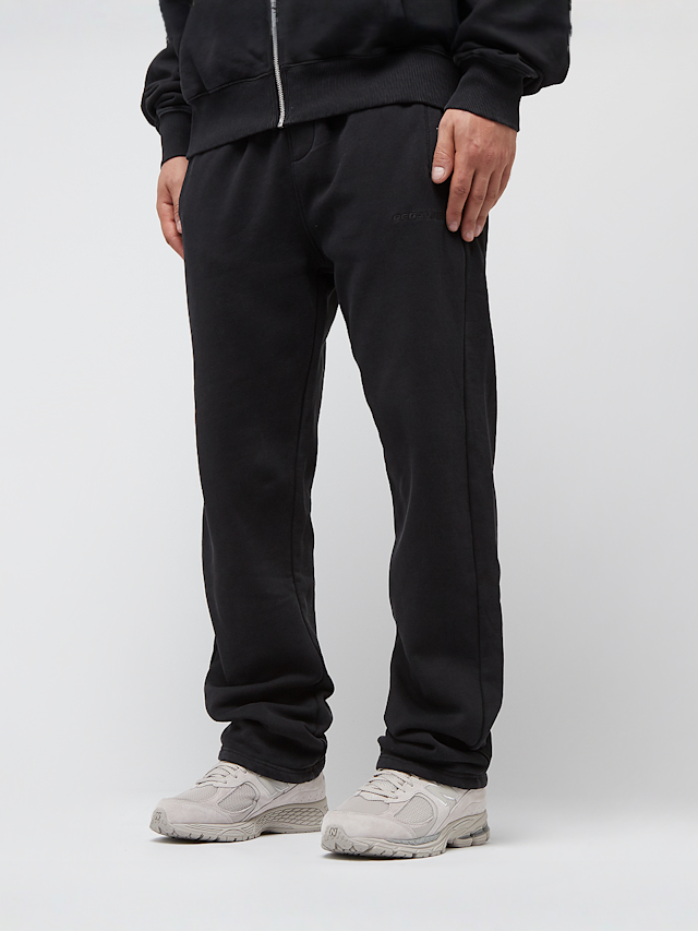 Pegador, Logo Wide Sweat Pants, czarny, Obraz 1 z 4