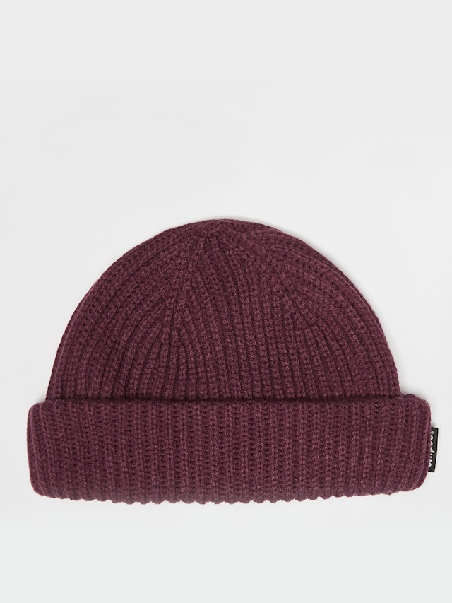 SNIPES, Woven Flag Label Basic Fisherman Beanie, red, Image 2 of 4