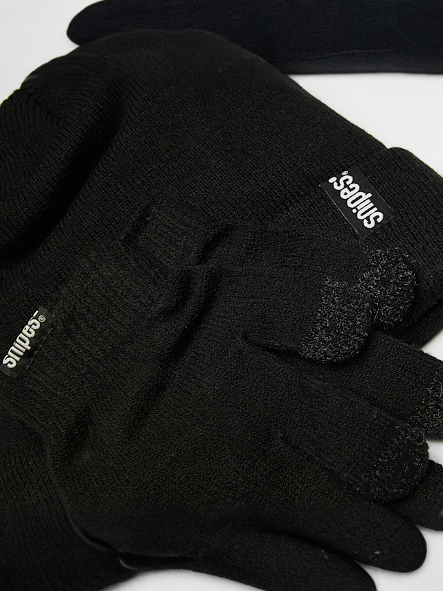 Nike, Woven Label Basic Junior Knit Set off white, zwart, Afbeelding 3 van 3