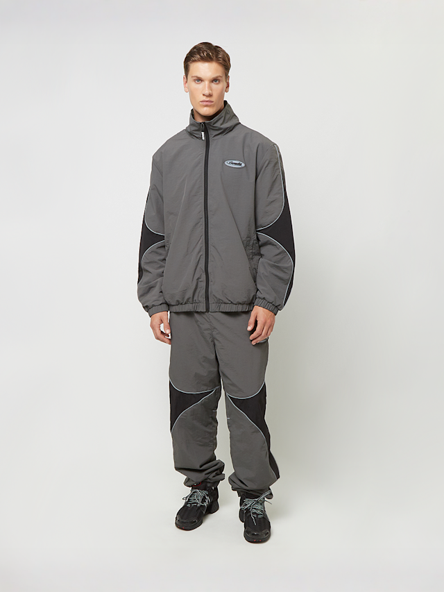 Capacité, Logo Rubber Badge Colorblocked Trackjacket, grey, Image 7 of 7