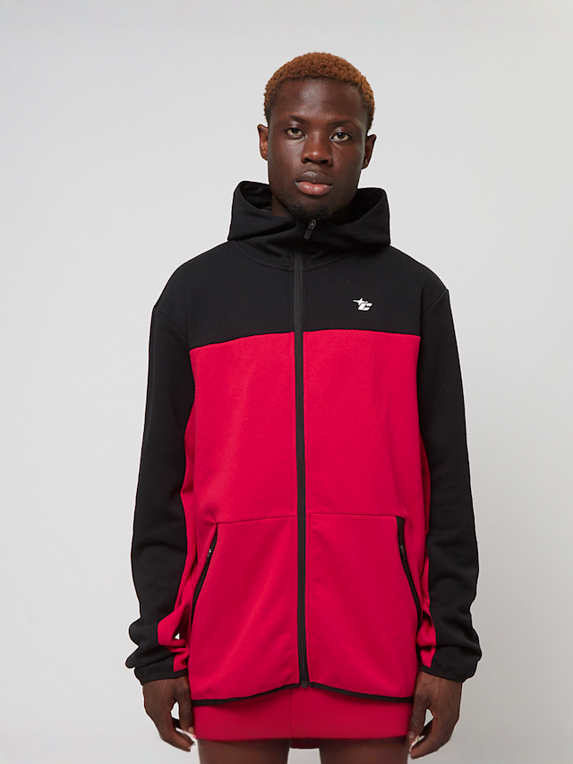 Capacité, Sporttech Zip Hoodie, red, Image 1 of 4