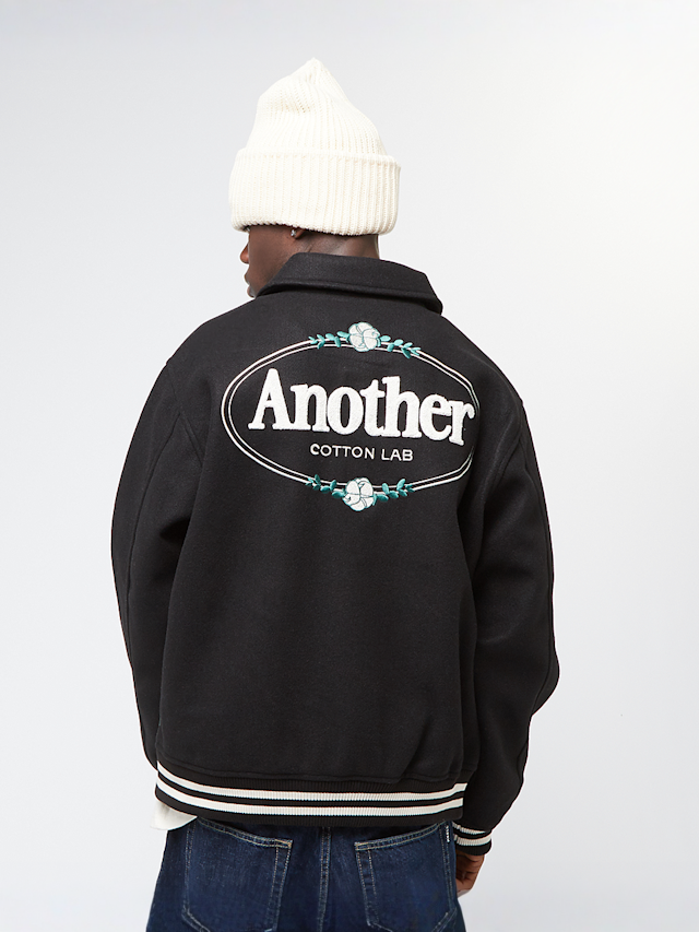 Another Cotton Lab, Another Varsity College Jacket, black, Image 2 of 6