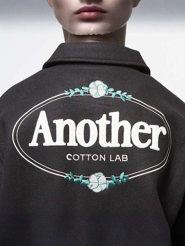 Another Cotton Lab, Another Varsity College Jacket, black, Image 4 of 6