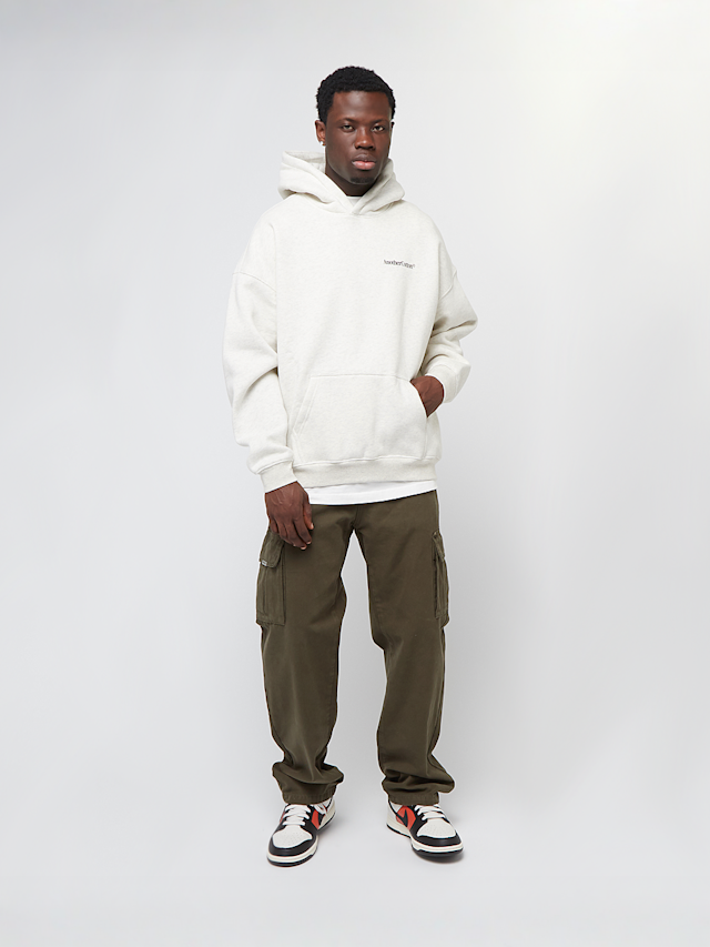 Another Cotton Lab, More Espresso Oversized Hoodie, grey, Image 5 of 5