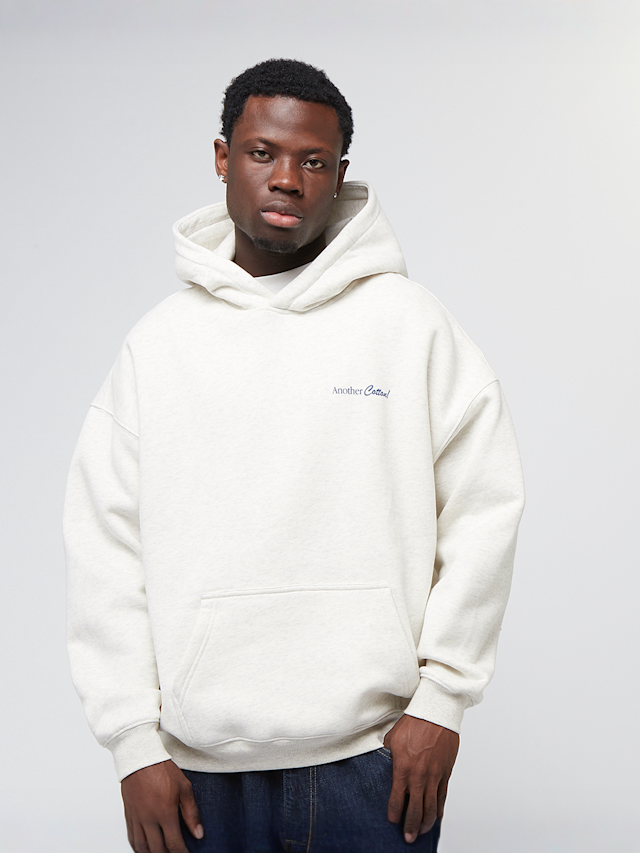Another Cotton Lab, Breakfast Club Oversized Hoodie, grey, Image 2 of 5