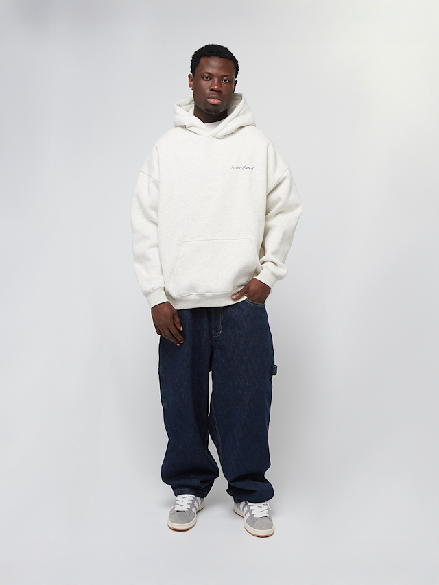 Another Cotton Lab, Breakfast Club Oversized Hoodie, grey, Image 5 of 5