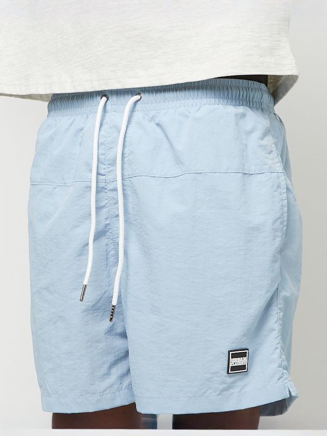 Urban Classics, Block Swim Shorts, blue, Image 3 of 5