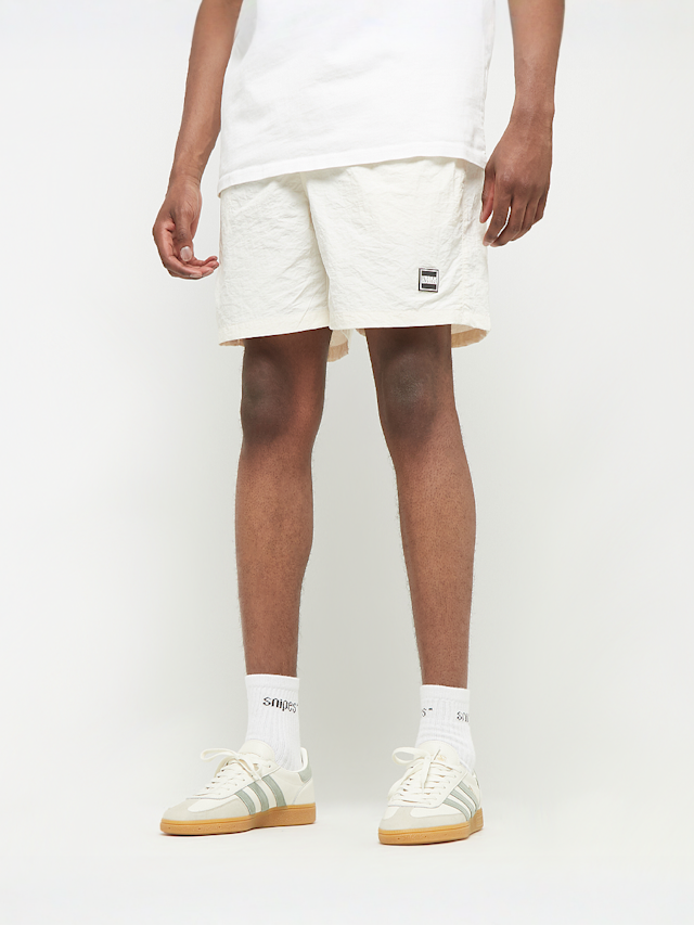 Urban Classics, Block Swim Shorts, beige, Afbeelding 1 van 4