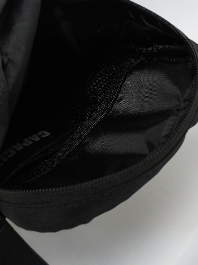 Capacité, Core Logo Crossbody Bag, zwart, Afbeelding 4 van 4