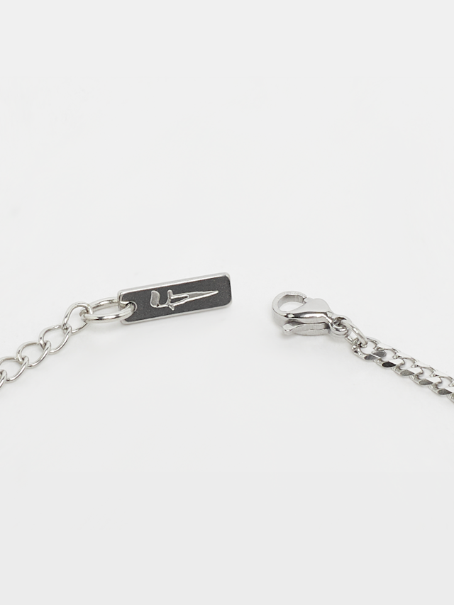 fainz, Tiny Cuban Chain, silver, Image 2 of 4