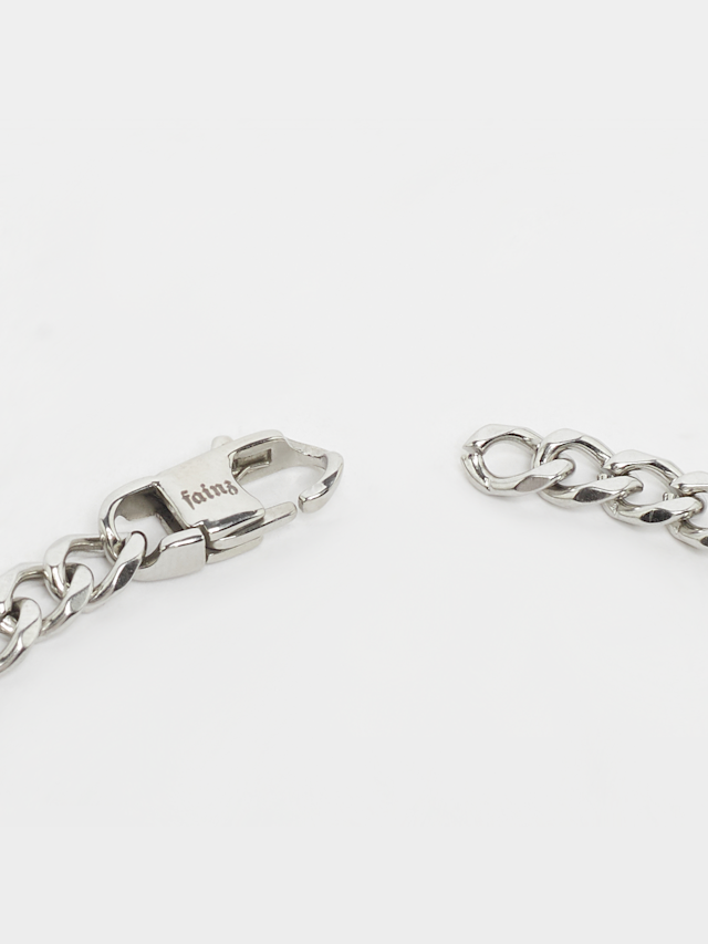 fainz, Cuban Link Chain, zilver, Afbeelding 2 van 3