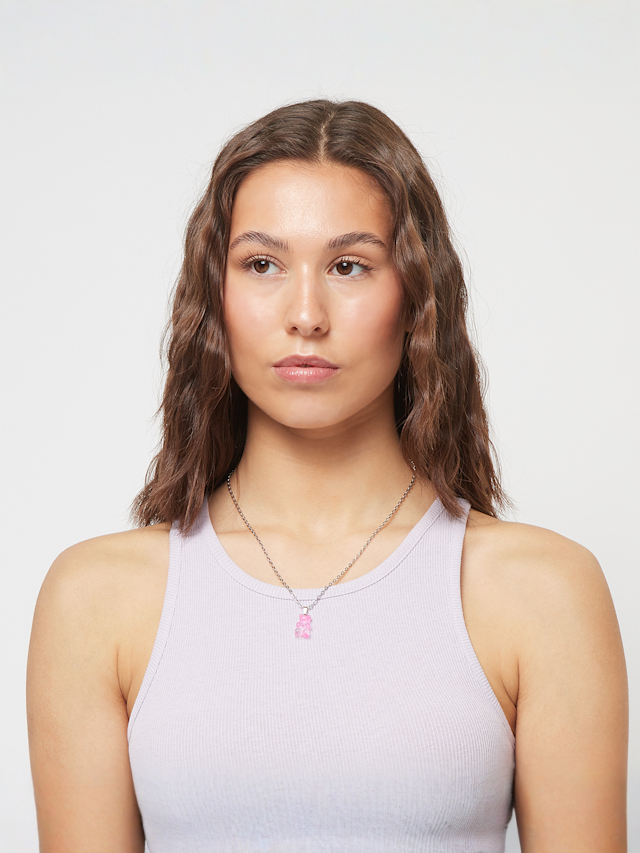 fainz, Bear Chain Strawberry Milkshake, zilver, Afbeelding 3 van 4