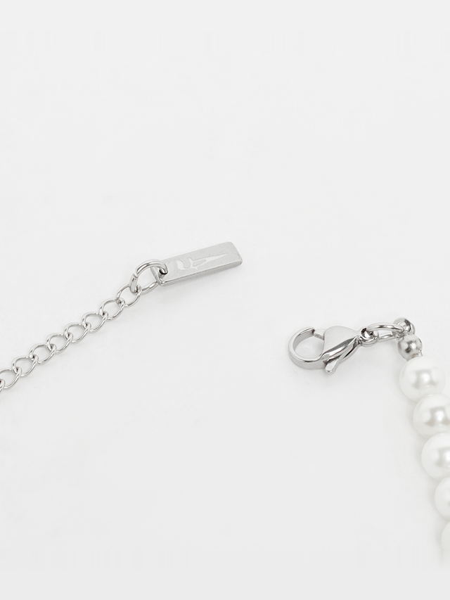 fainz, Pearl Bracelet, white, Image 2 of 4
