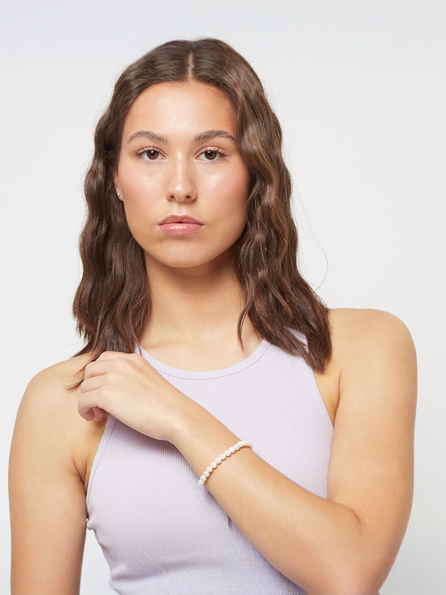 fainz, Pearl Bracelet, white, Image 3 of 4