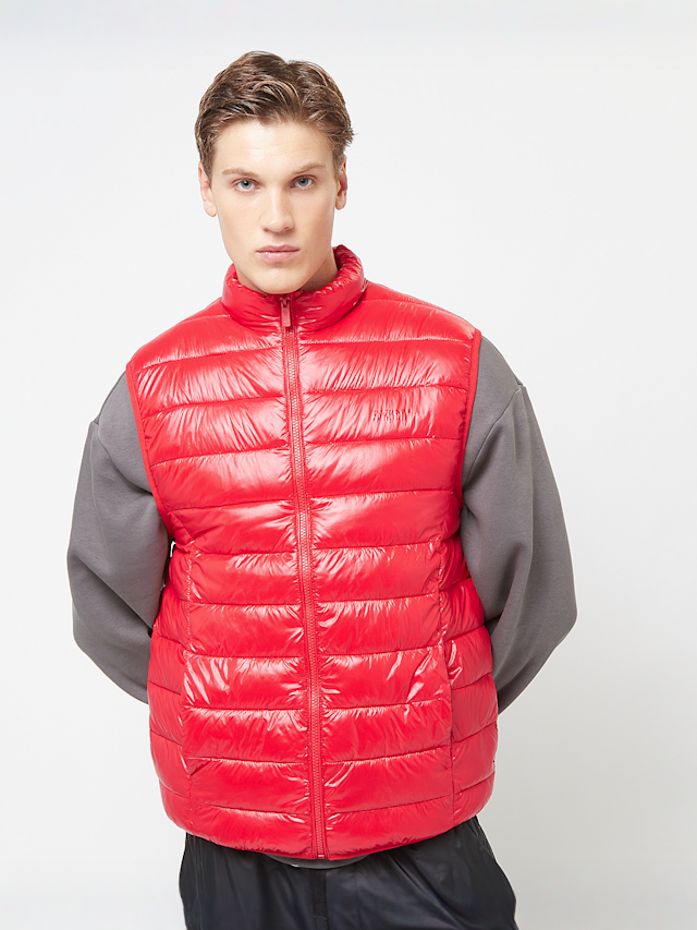 SNIPES, Small Logo Light Puffer Vest, red, Image 1 of 4