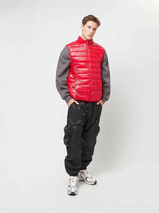 SNIPES, Small Logo Light Puffer Vest, czerwony, Obraz 4 z 4