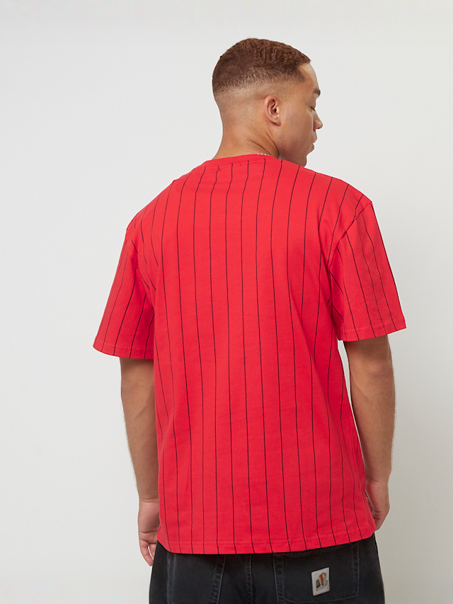Karl Kani, Small Signature Essential Pinstripe Tee, red, Image 2 of 4