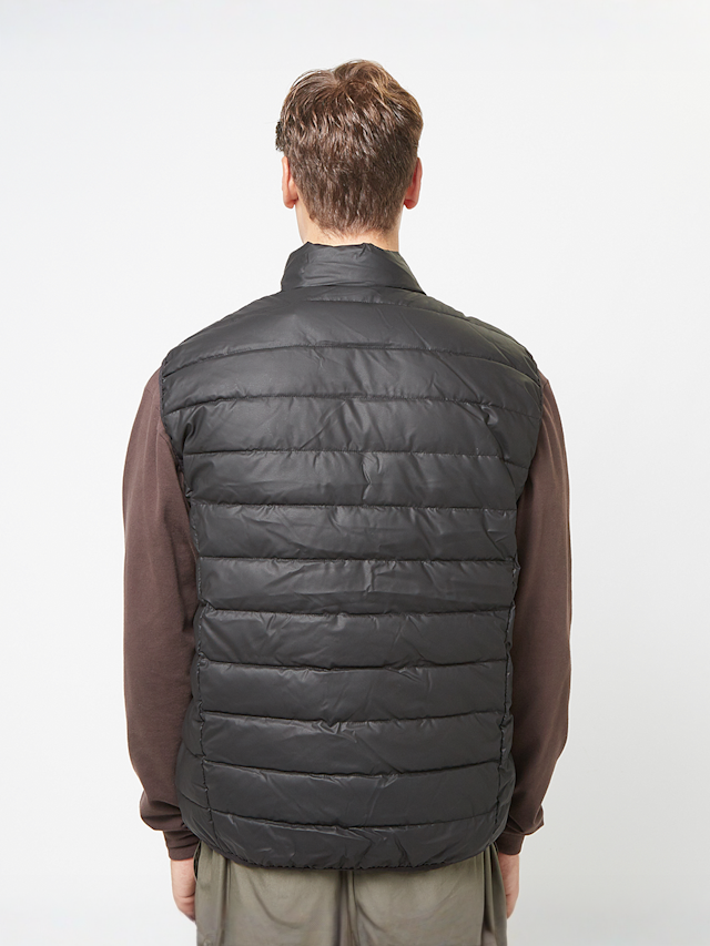 SNIPES, Small Logo PU Light Puffer Vest, black, Image 2 of 4