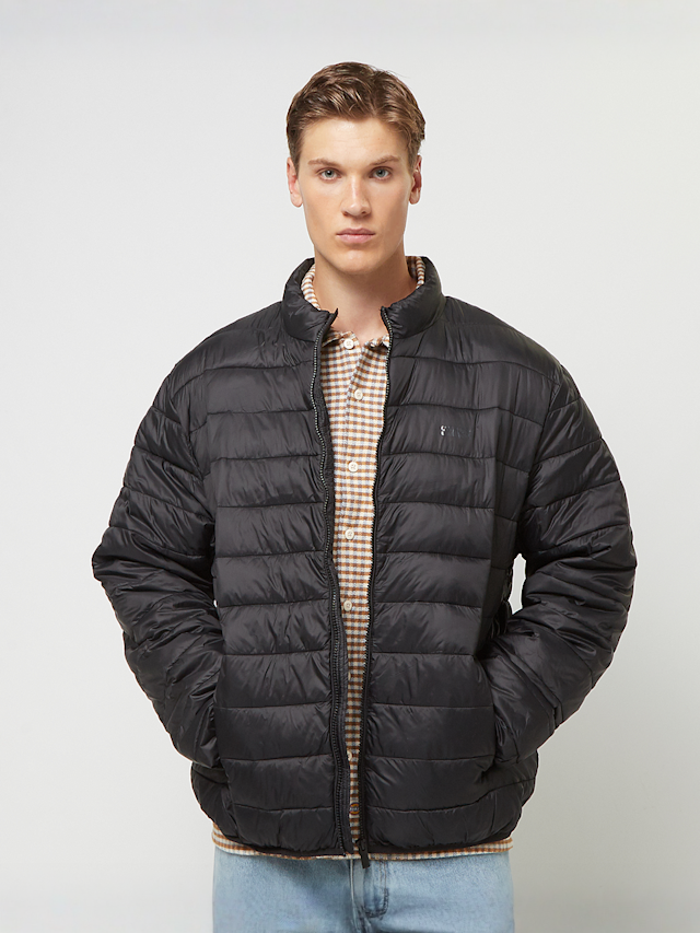 SNIPES, Small Logo Light Puffer Jacket, black, Image 1 of 5