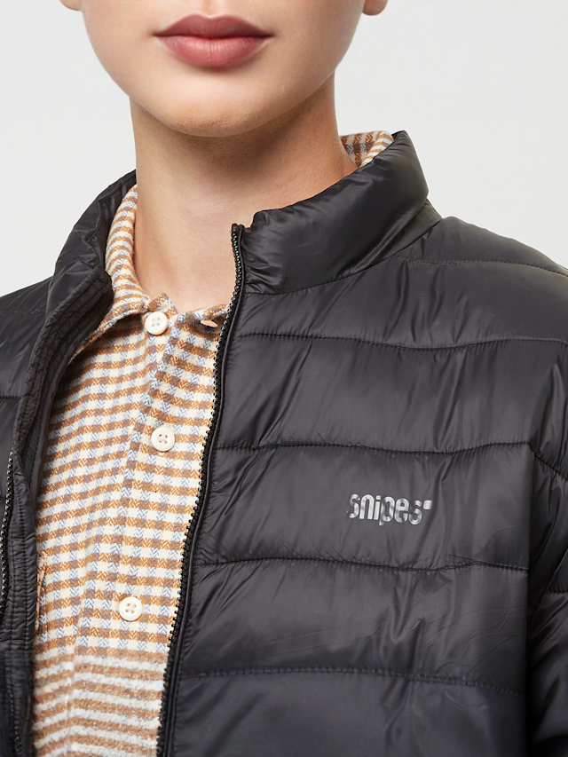 SNIPES, Small Logo Light Puffer Jacket, black, Image 3 of 5
