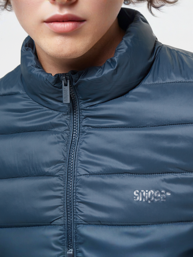 SNIPES, Small Logo Light Puffer Jacket, blue, Image 3 of 4