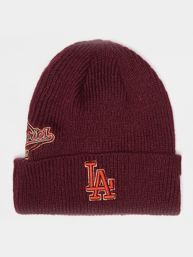 New Era, Beanie WS Patch MLB Los Angeles Dodgers, rood, Afbeelding 1 van 5
