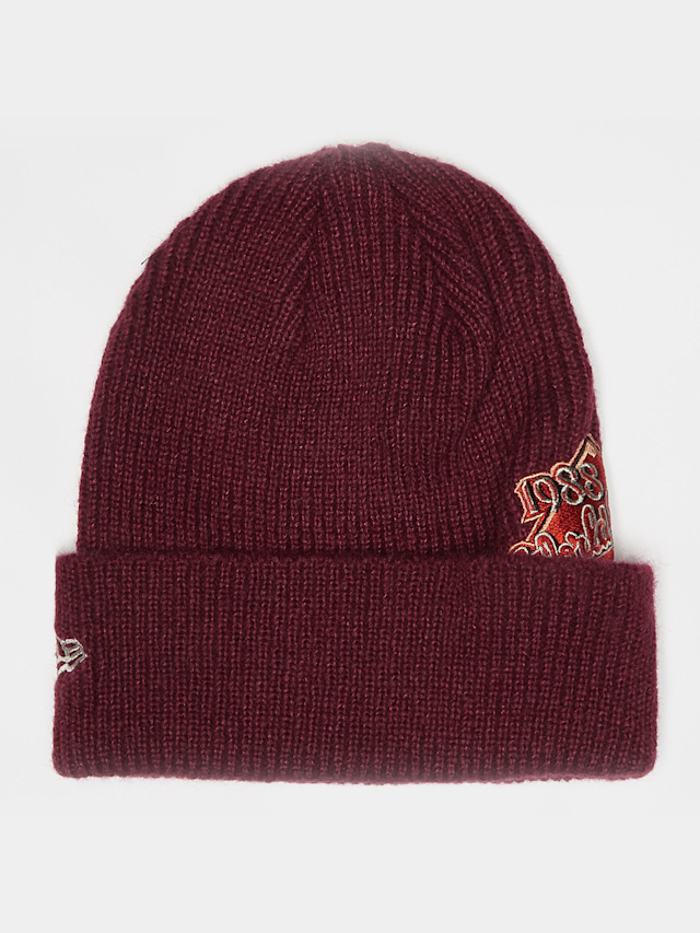 New Era, Beanie WS Patch MLB Los Angeles Dodgers, rood, Afbeelding 2 van 5