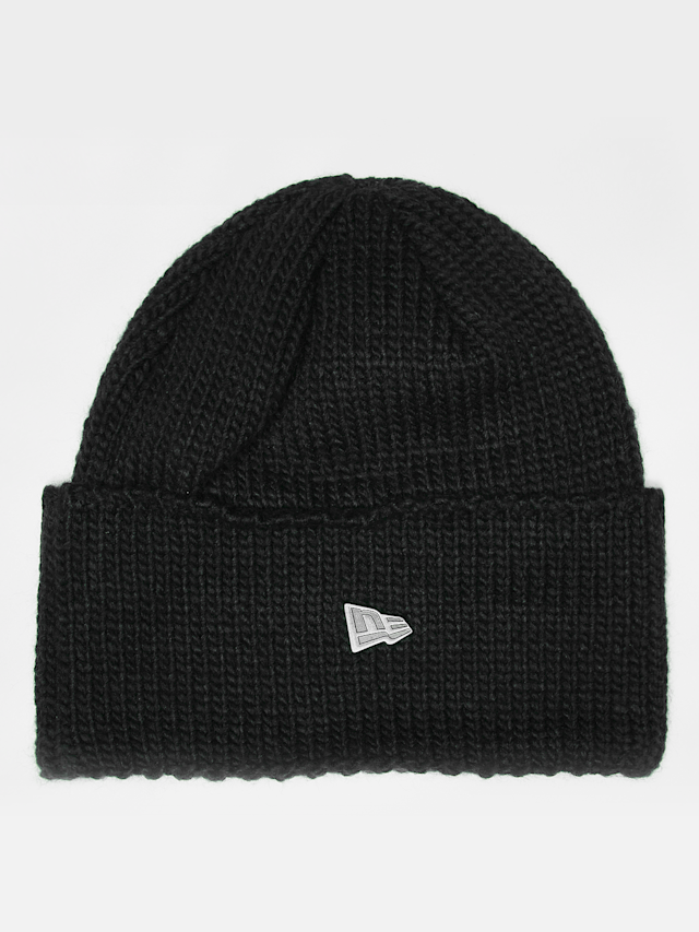 New Era, Wide Cuff Beanie, zwart, Afbeelding 1 van 3