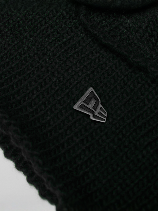 New Era, Wide Cuff Beanie, black, Image 3 of 3