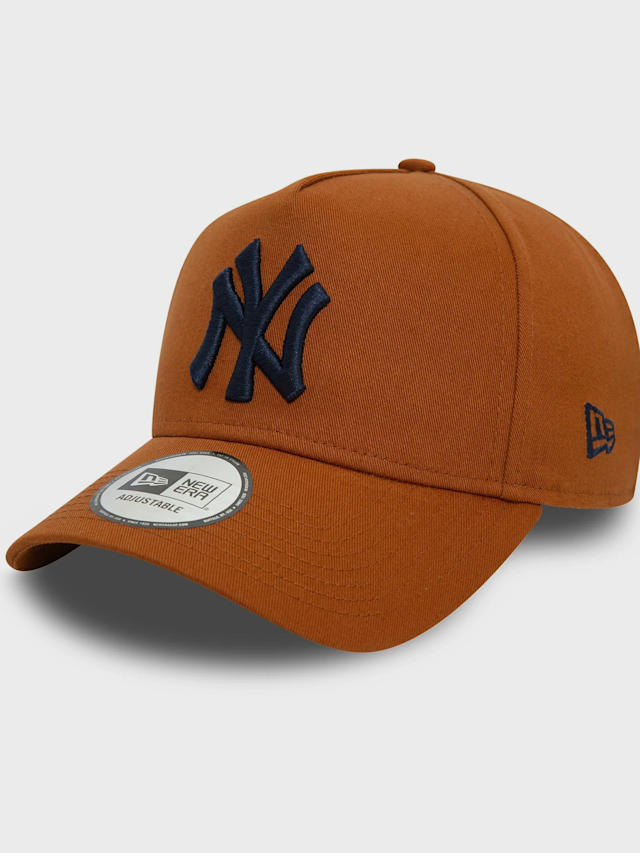 New Era, League Essential MLB New York Yankees 9FORTY E-Frame Cap, orange, Image 1 of 3