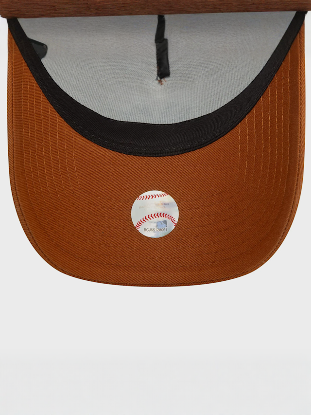 New Era, League Essential MLB New York Yankees 9FORTY E-Frame Cap, orange, Image 3 of 3