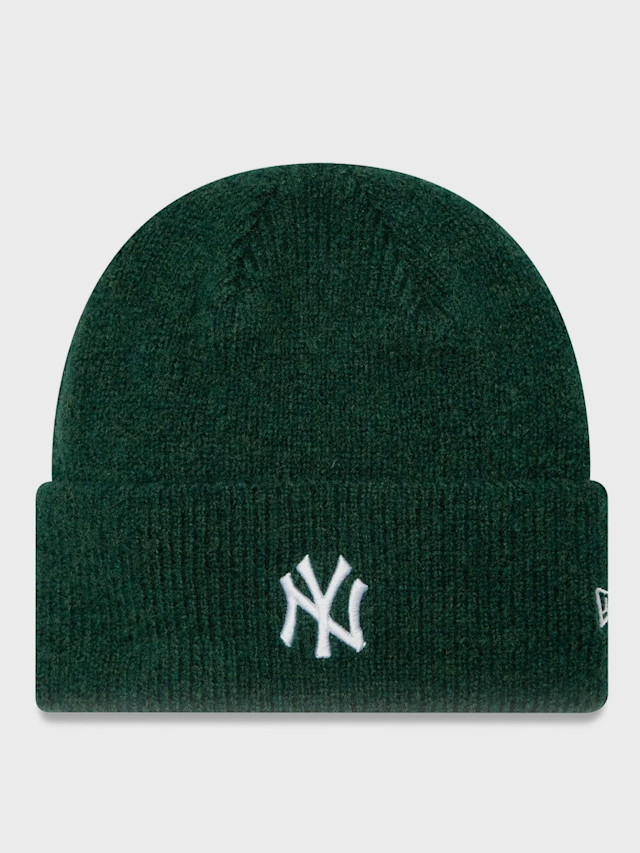 New Era, Female Wide Cuff Beanie MLB New York Yankees, green, Image 1 of 2