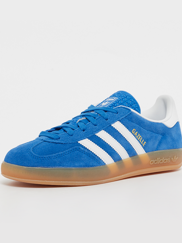adidas Originals, Gazelle Indoor Sneaker, blue, Image 2 of 6