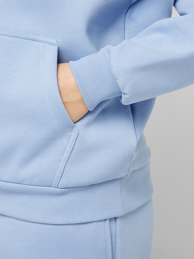 Urban Classics, Fluffy Hoody, blauw, Afbeelding 3 van 4