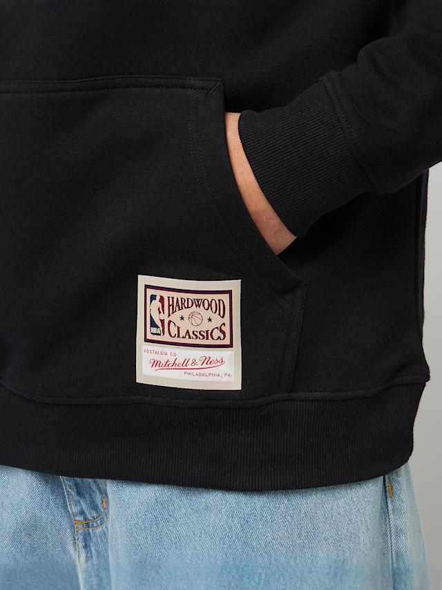 Mitchell & Ness, NBA Los Angeles Lakers Logo Hoody, black, Image 4 of 6